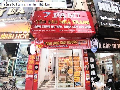  Thái Bình - Danh sách 4 Cửa Hàng Yến Sào tại TP. Thái Bình, T. Thái Bình (Cũ)