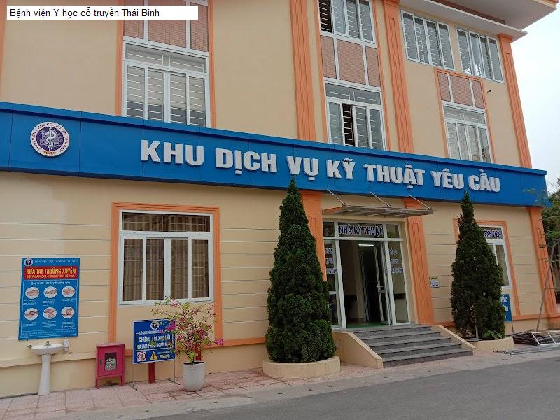 Bệnh viện Y học cổ truyền Thái Bình