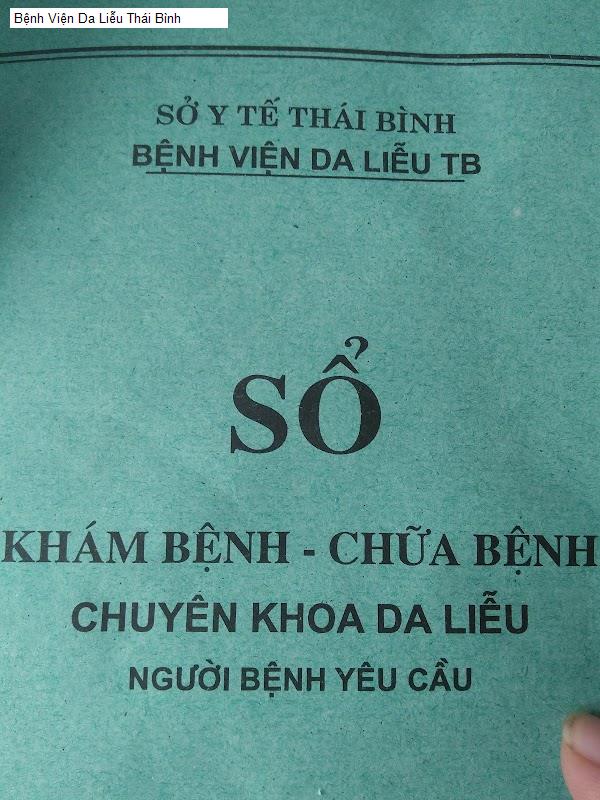 Bệnh Viện Da Liễu Thái Bình