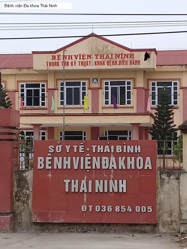 Bệnh viện Đa khoa Thái Ninh