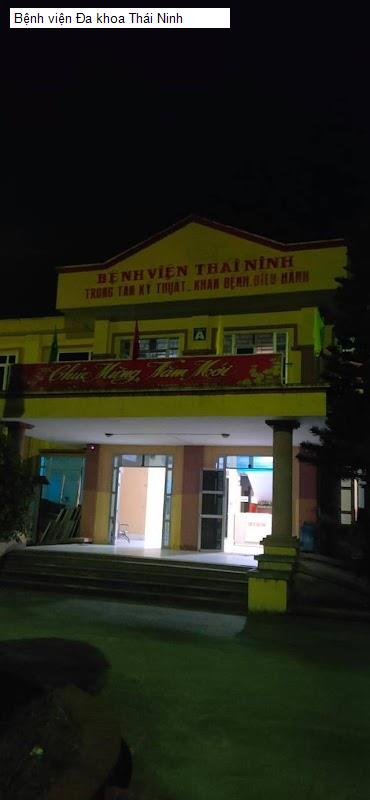 Bệnh viện Đa khoa Thái Ninh