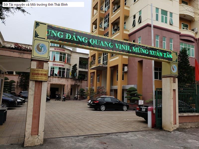 Sở Tài nguyên và Môi trường tỉnh Thái Bình