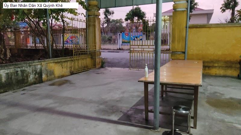 Ủy Ban Nhân Dân Xã Quỳnh Khê